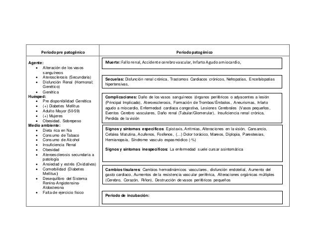 HISTORIA NATURAL DE LA HIPERTENSION ARTERIAL historia natural de la hipertension arterial: