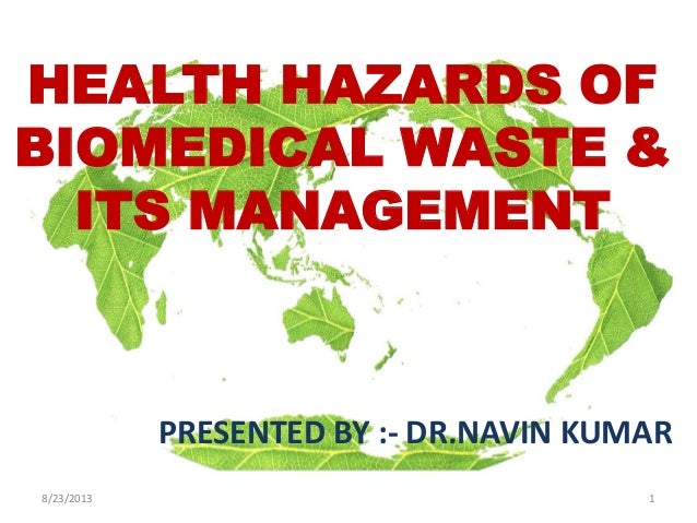 Biomedical Waste Management Ppt