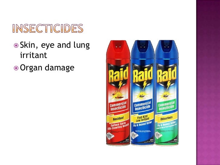 Hazards of common household products