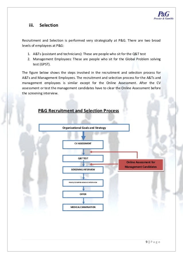 procter and gamble recruitment and selection process Procter & gamble co (p&g) is an american multi-national consumer goods corporation headquartered in downtown cincinnati, ohio, founded in 1837 by british american william procter and irish. procter and gamble recruitment and selection process Procter & gamble co (p&g) is an american multi-national consumer goods corporation headquartered in downtown cincinnati, ohio, founded in 1837 by british american william procter and irish.