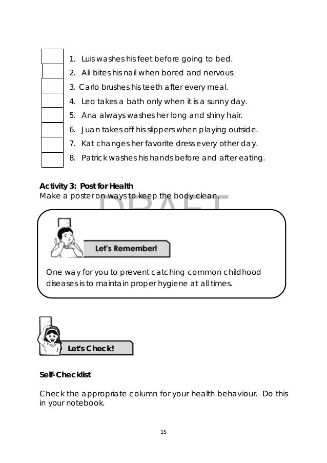 Grade 3 Health Learners Module