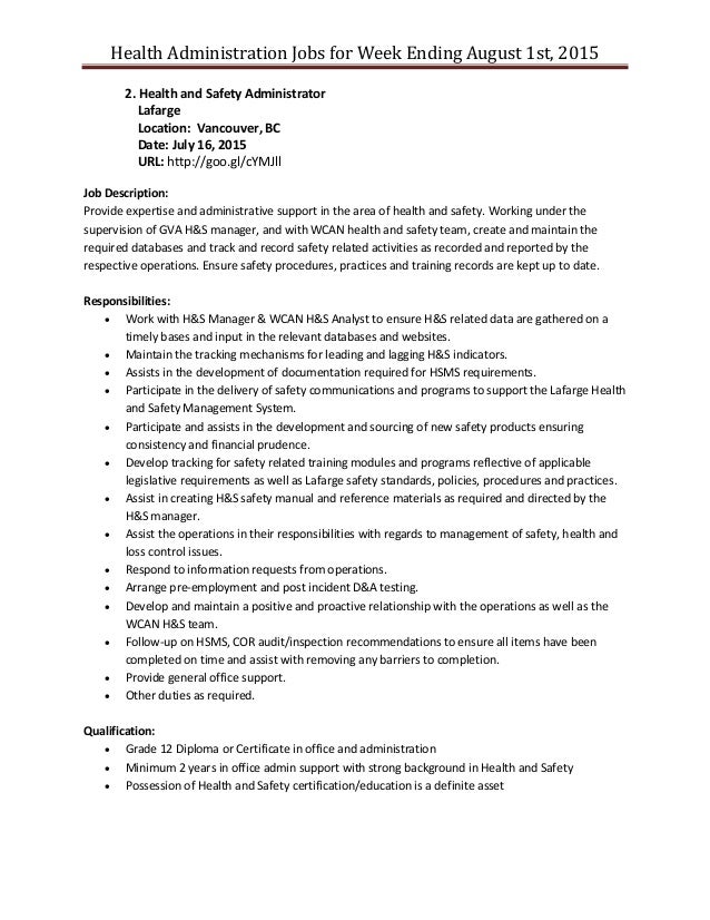 Medical Records Technician Ii Job Description