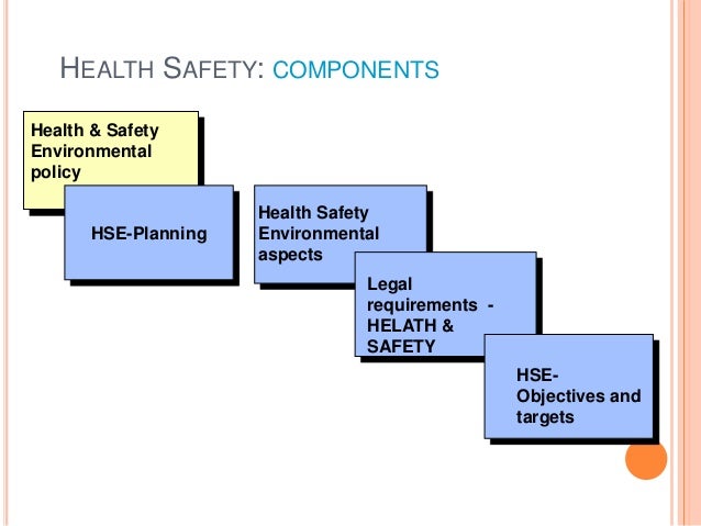 Health and safety