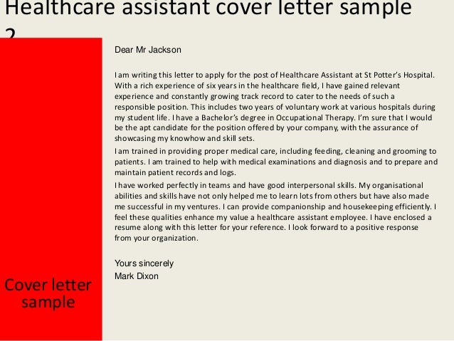 medical cover letter samples