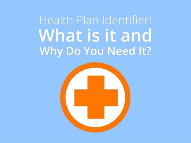 Health Plan Identifier