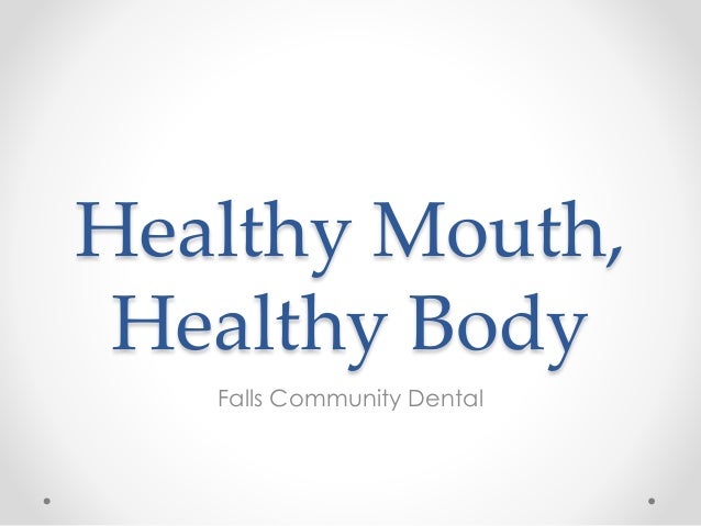 Healthy Mouth Healthy Body 84