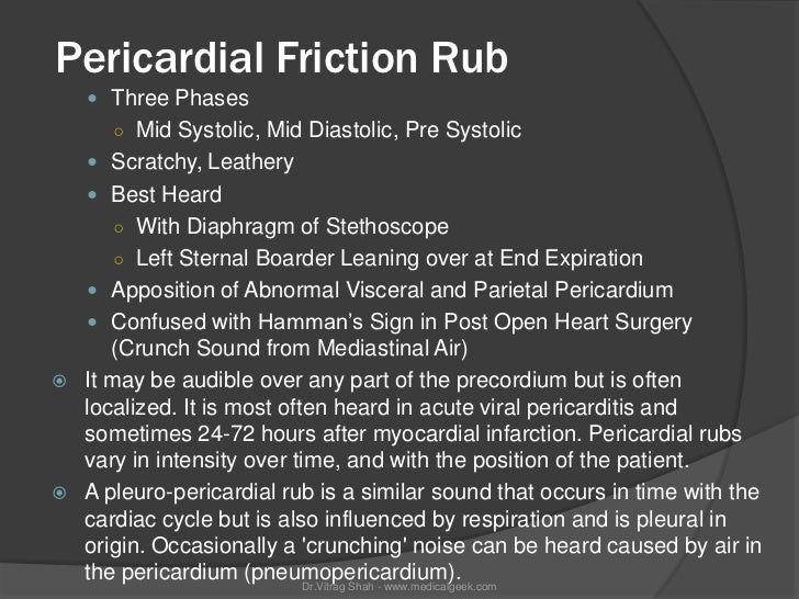 Heart sounds and murmur