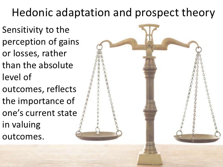 Hedonic Adaptation & Happiness