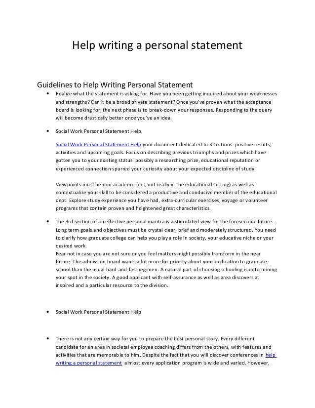 personal statement writing service london