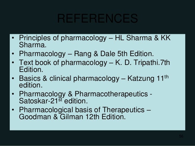 Kd Tripathi Pharmacology Pdf Free Download