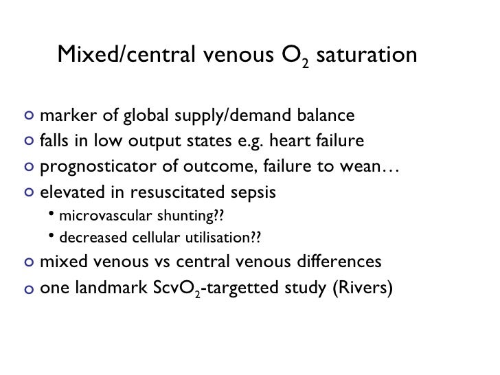 Hemodynamic Stabilisation In Septic Shock