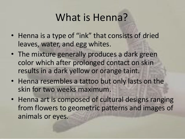 History of Moroccan Henna