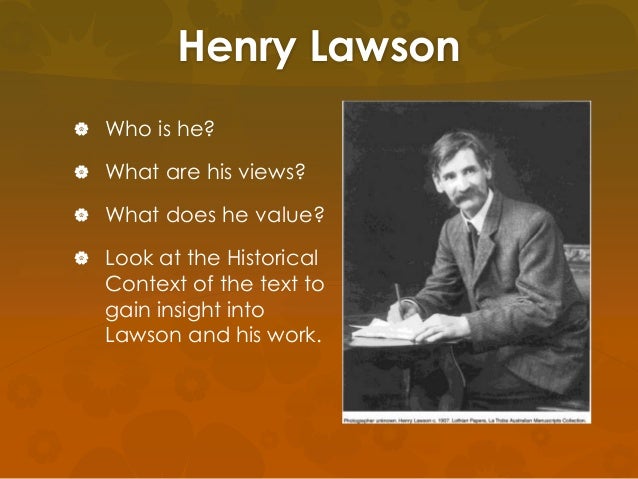 Henry Lawson knocked up analysis Henry Lawson knocked up analysis