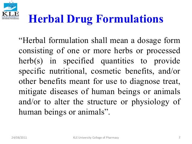 what is meant by drug formulation