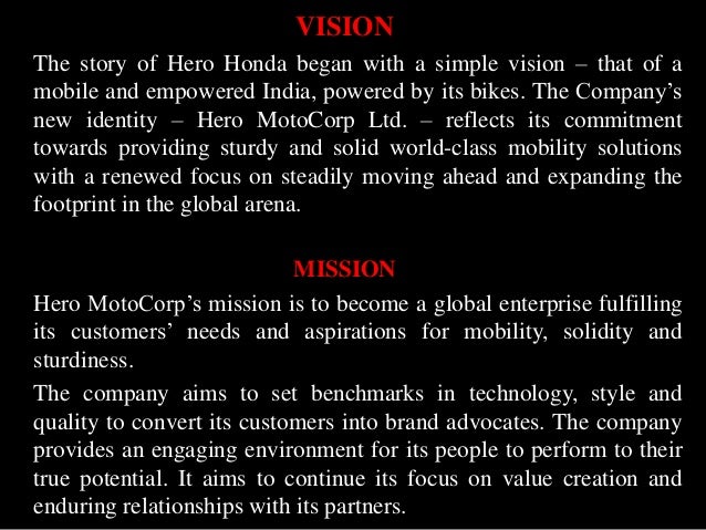 1 report on a company’s vision mission Properly crafted mission statements (1) the new mission statement proposed by the company's board of is the creation of a mission statement and a vision. 1 report on a company’s vision mission Properly crafted mission statements (1) the new mission statement proposed by the company's board of is the creation of a mission statement and a vision.
