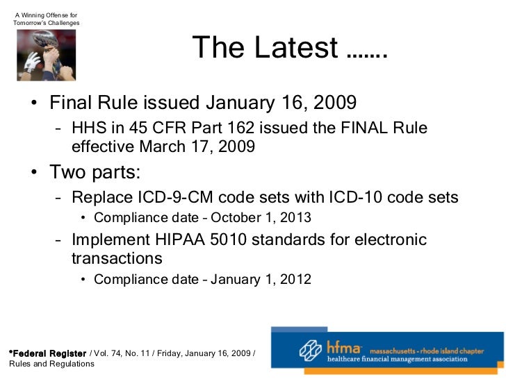 Icd 10 effective date
