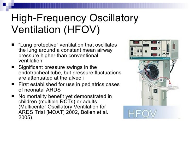 Hfov in adult ards smith