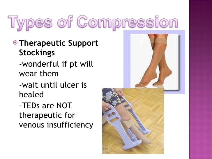 compression therapy for venous ulcers compression therapy for venous ulcers