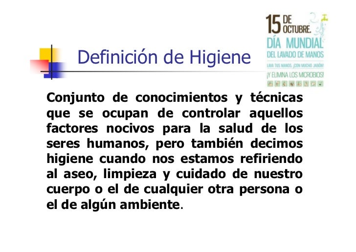 Higiene personal