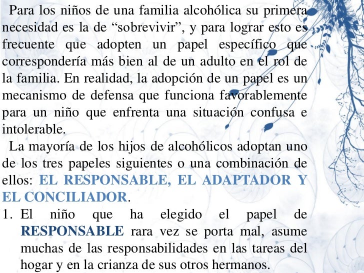 Como vencer la dependencia alcohólica del marido