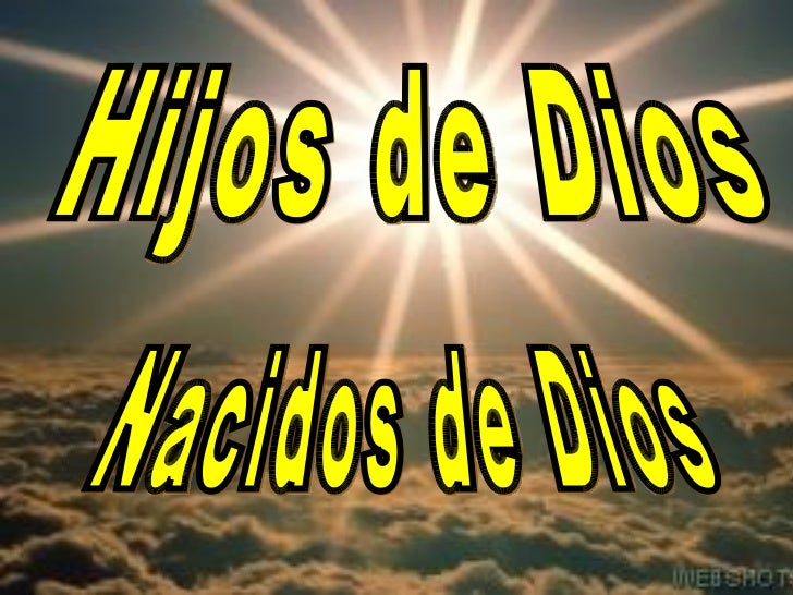 VERDADEROS HIJOS DE DIOS verdaderos hijos de dios: