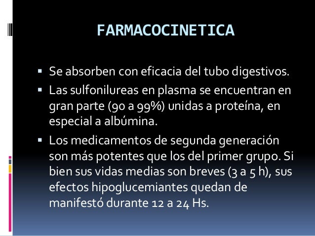Hipoglucemiantes orales Hipoglucemiantes orales