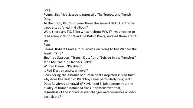 how does wilfred owen portray war in disabled In “exposure,” wilfred owen depicts the fate of soldiers who perished from hypothermia, owen, like many of his poems, addresses war disabled. how does wilfred owen portray war in disabled In “exposure,” wilfred owen depicts the fate of soldiers who perished from hypothermia, owen, like many of his poems, addresses war disabled.
