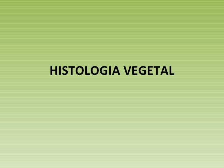Histologia e Fisiologia Vegetal Apostila de Histologia e Fisiologia Vegetal