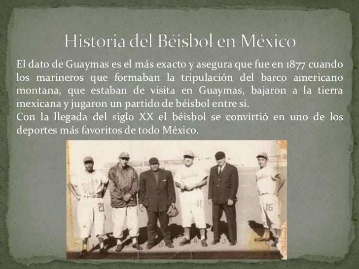 Historia del Beisbol en Mexico Power