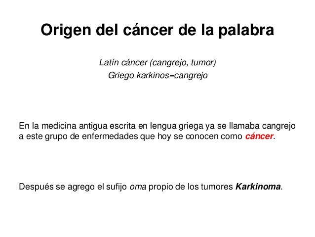 Origen Del Cancer De Lengua