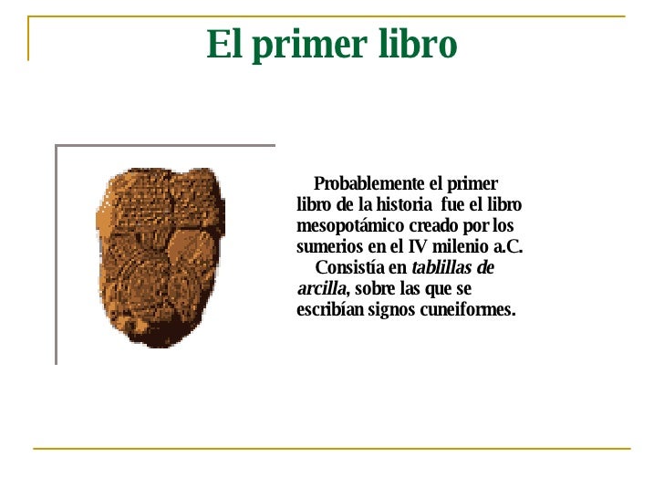 Historia Del Libro