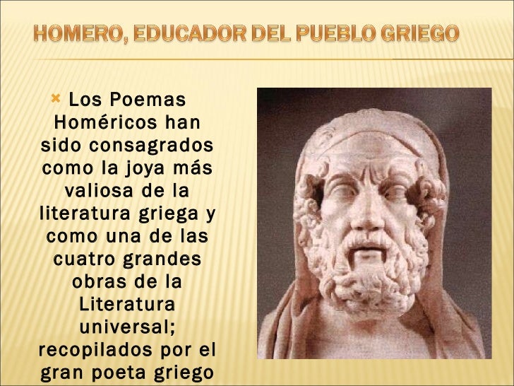 Cuales Son Las Obras De Homero