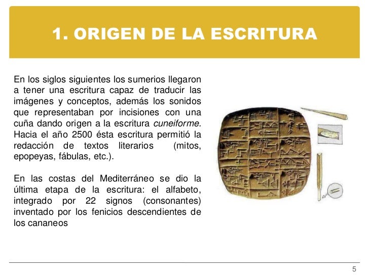 Historia de la escritura, el libro y las bibliotecas