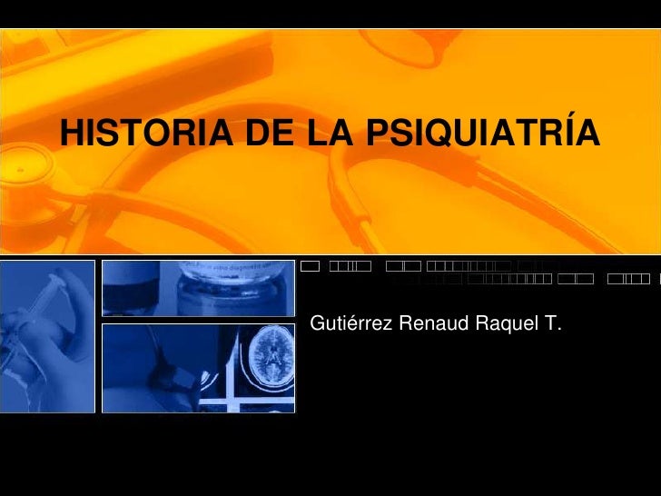 Historia de la psiquiatría