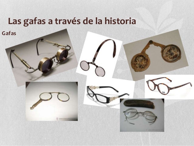 Historia de las gafas