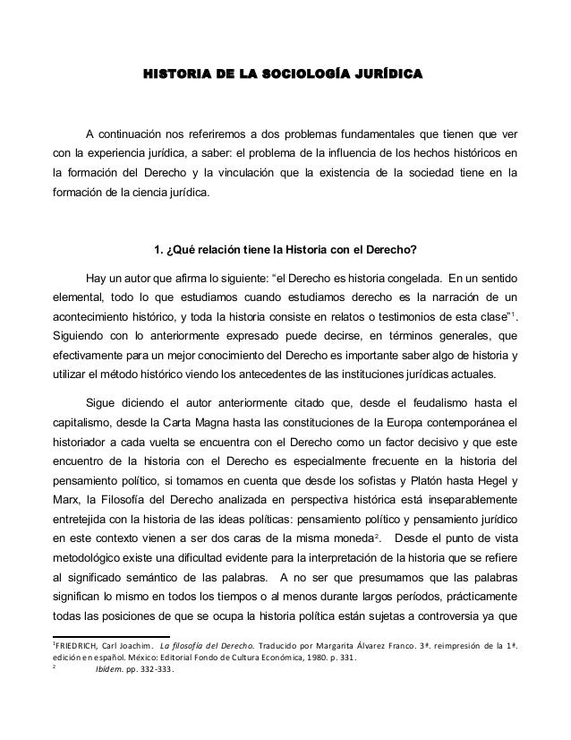 HISTORIA SOCIOLOGIA JURIDICA historia sociologia juridica: