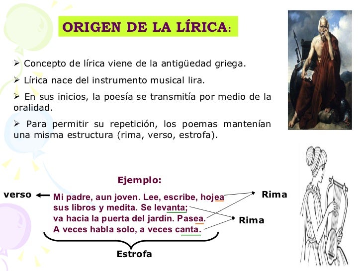 Historia del género lirico