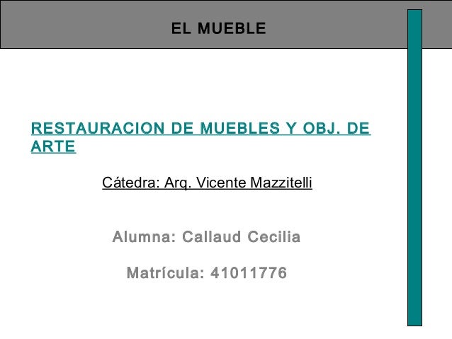 HISTORIA DEL MUEBLE historia del mueble: