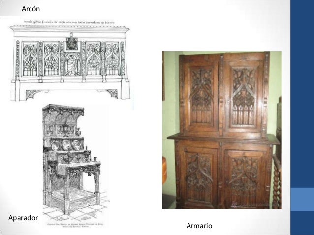 Historia del mueble Gótico y Renacentista