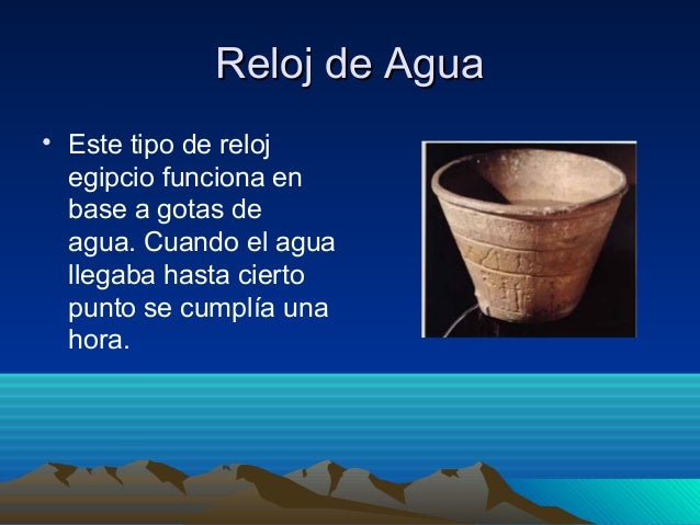 Historia del reloj
