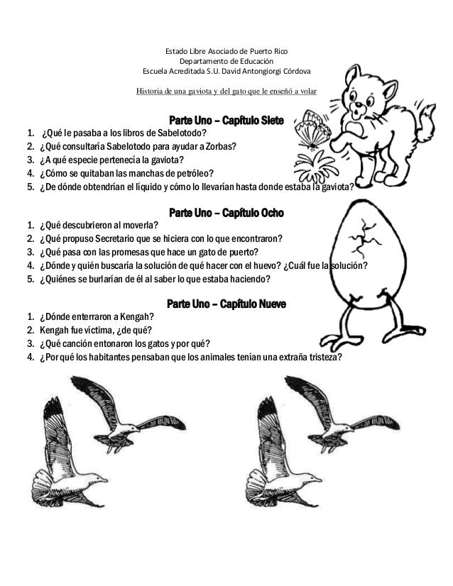 LE ENSENO A VOLAR A UNA GAVIOTA RESUMEN le enseno a volar a una gaviota resumen: