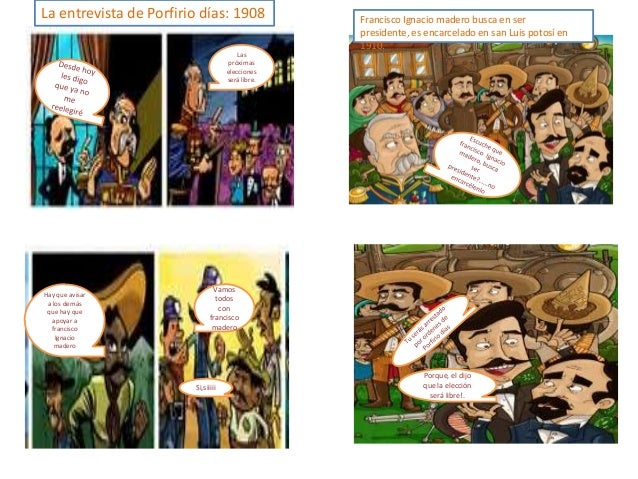 Tira Comica De La Revolucion Mexicana