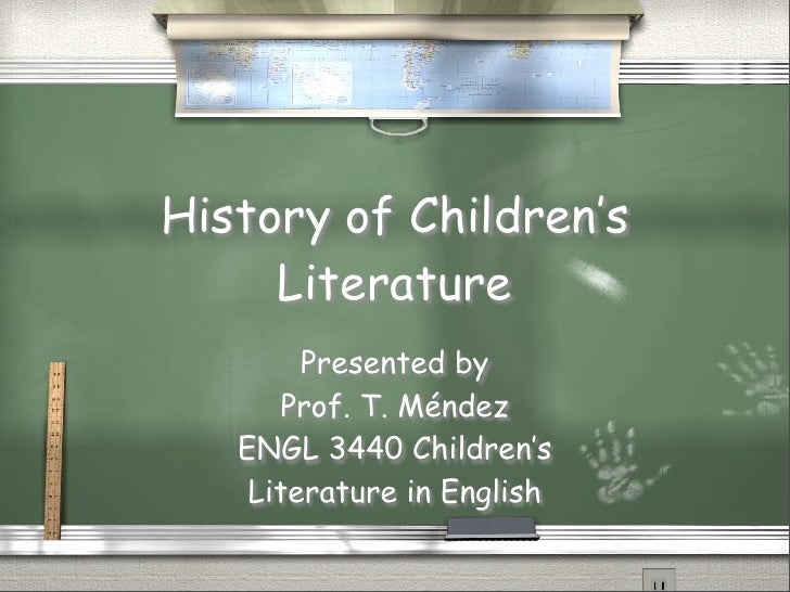 History Of Childrens Literature