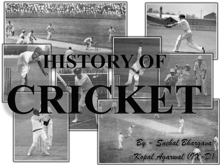 History Of Cricket