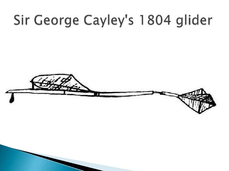 Sir George Cayley's 1804 glider<br />