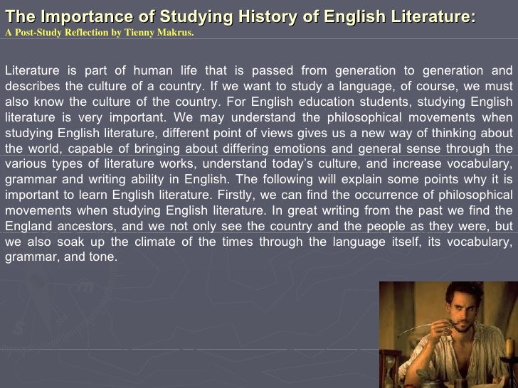 Importance of history essay