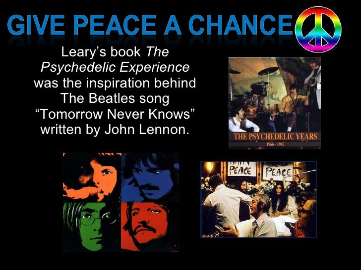 experience the leary psychedelic