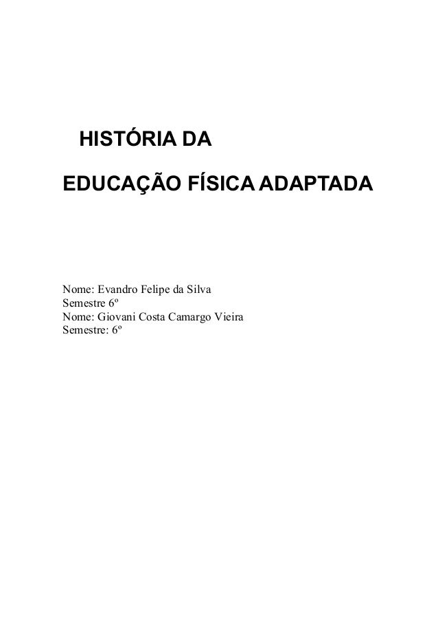 HISTORIA ED FISICA historia ed fisica: