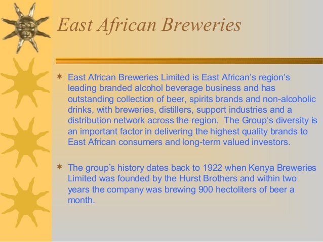 east african breweries analysis of The south african breweries limited fundamental company report including financial, swot, competitors and industry analysis: enhanced swot analysis (+ us$ 7500. east african breweries analysis of The south african breweries limited fundamental company report including financial, swot, competitors and industry analysis: enhanced swot analysis (+ us$ 7500.