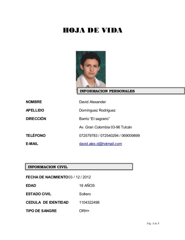 ENVIAR HOJA VIDA enviar hoja vida: